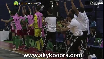 Morocco 3-0 Mozambique - All Goals (22/4/2016) / FUTSAL AFRICA CUP