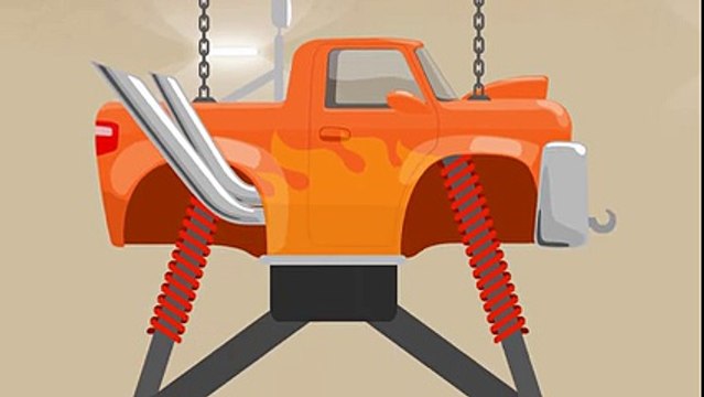 SECRET MONSTER TRUCK - CAR DOCTOR! Kid's Cartoons - Cartoon Car Repairs with Doc McWheelie! - YouTube