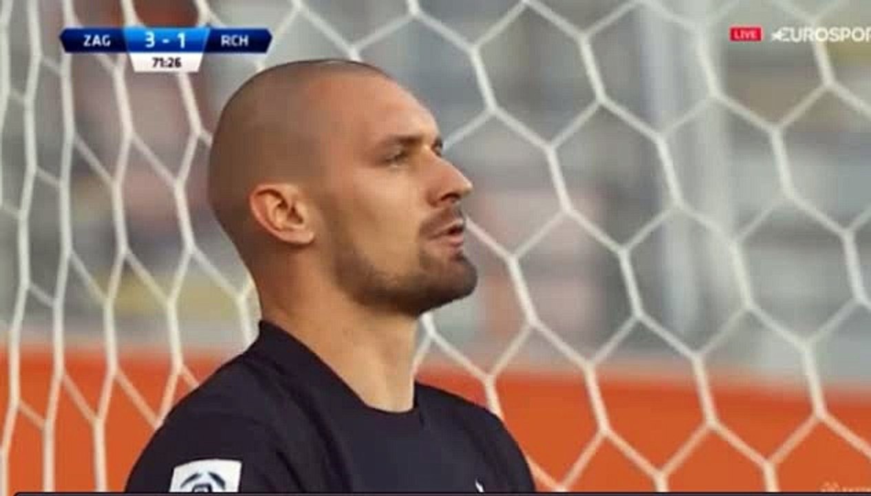 Mariusz Stępiński Missed Penalty - Zaglebie Lubin 3-1 Ruch Chorzow - 22-04-2016