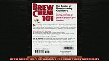 READ book  Brew Chem 101 The Basics of Homebrewing Chemistry  BOOK ONLINE