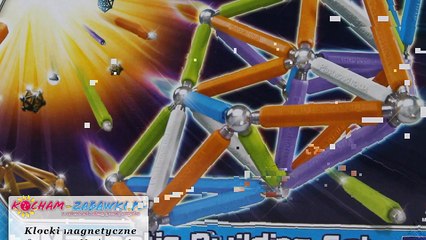 Plastwood - Supermag Maxi - Fluo Rods and Spheres / Fluorescencyjne Klocki Magnetyczne - 0116