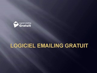 Logiciel Emailing Gratuit