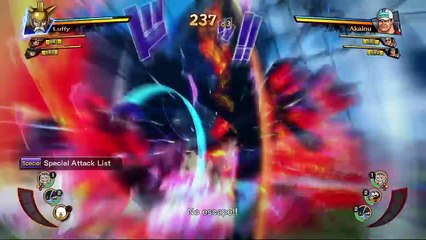 One Piece Burning Blood - Golden Luffy Gameplay #2