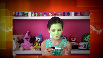 INSIDE OUT DISGUST MAKEUP TUTORIAL! | DISNEY PIXAR COSPLAY! | KITTIESMAMA