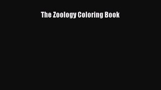 Download The Zoology Coloring Book Free Books