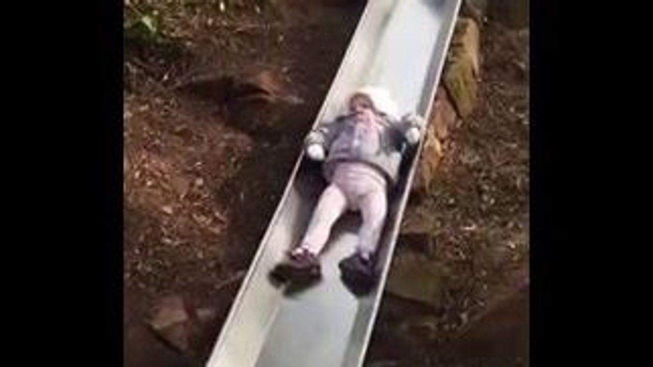 Le toboggan le plus lent du monde