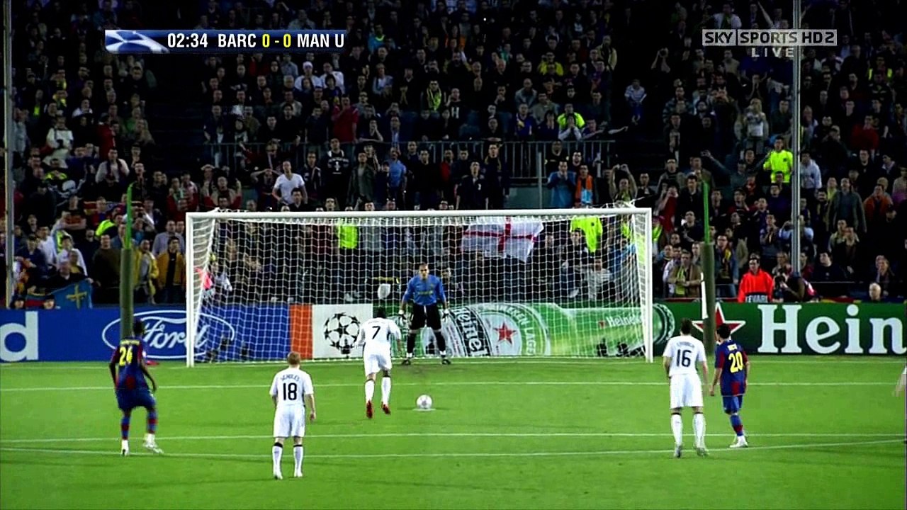 Cristiano Ronaldo V FC Barcelona Away 07-08 HD 720p