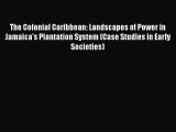 [Read Book] The Colonial Caribbean: Landscapes of Power in Jamaica's Plantation System (Case