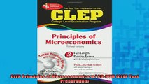 READ book  CLEP Principles of Microeconomics w CDROM CLEP Test Preparation Full EBook