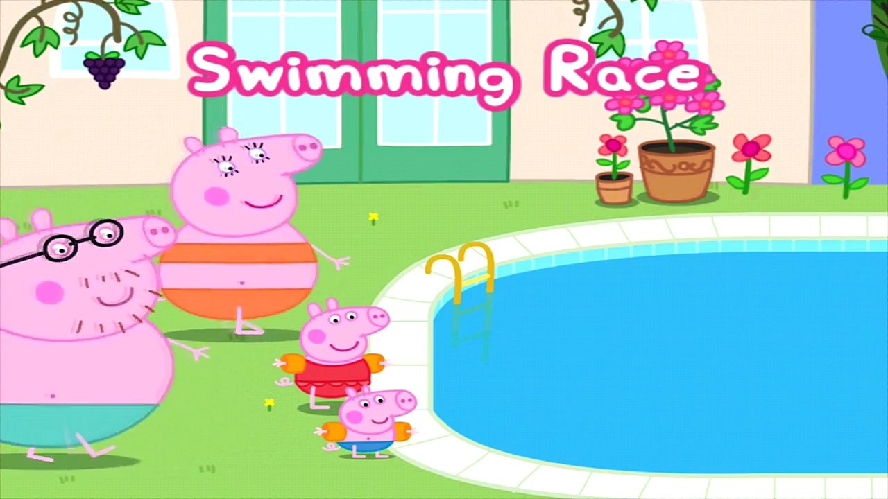 Peppa Pig: Peppa Pig Holiday App - Swimming Races & Create A Postcard 2/3