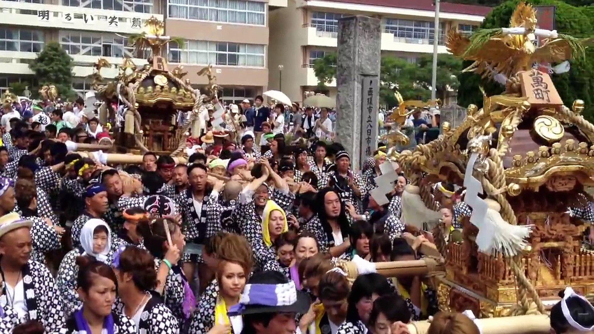 12年8月5日 匝瑳市 八日市場 八重垣神社 祇園祭 萬町 壱 Video Dailymotion
