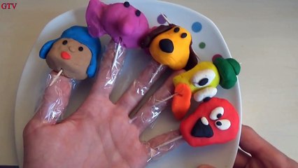 Play Doh Pocoyo Finger Family Song Nursery Rhymes for Children and Kids