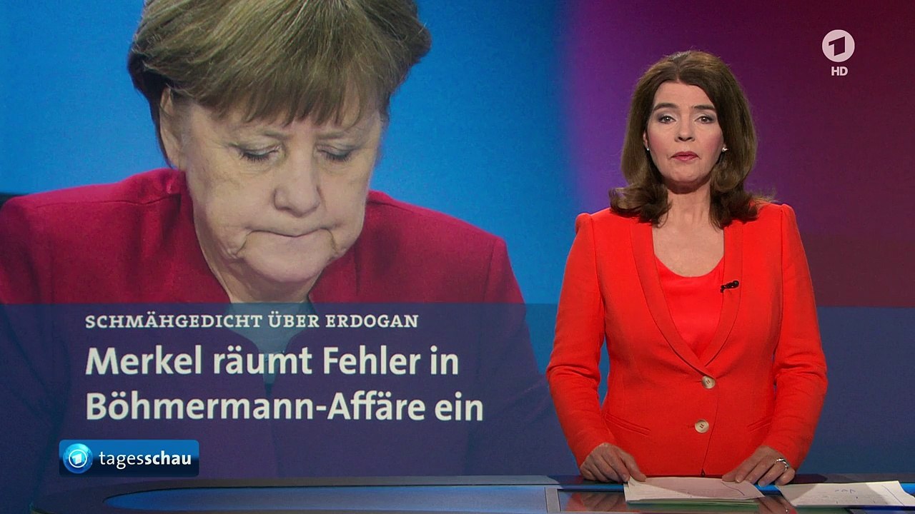 Fall Böhmermann: Bundeskanzlerin Merkel räumt persönlichen Fehler ein