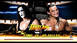 WWE 2K16 Sting vs. Bo Dallas Fastlane