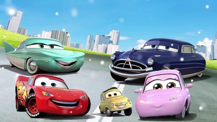 Spanish CARS Finger Family Cartoon Animation Nursery Rhyme
