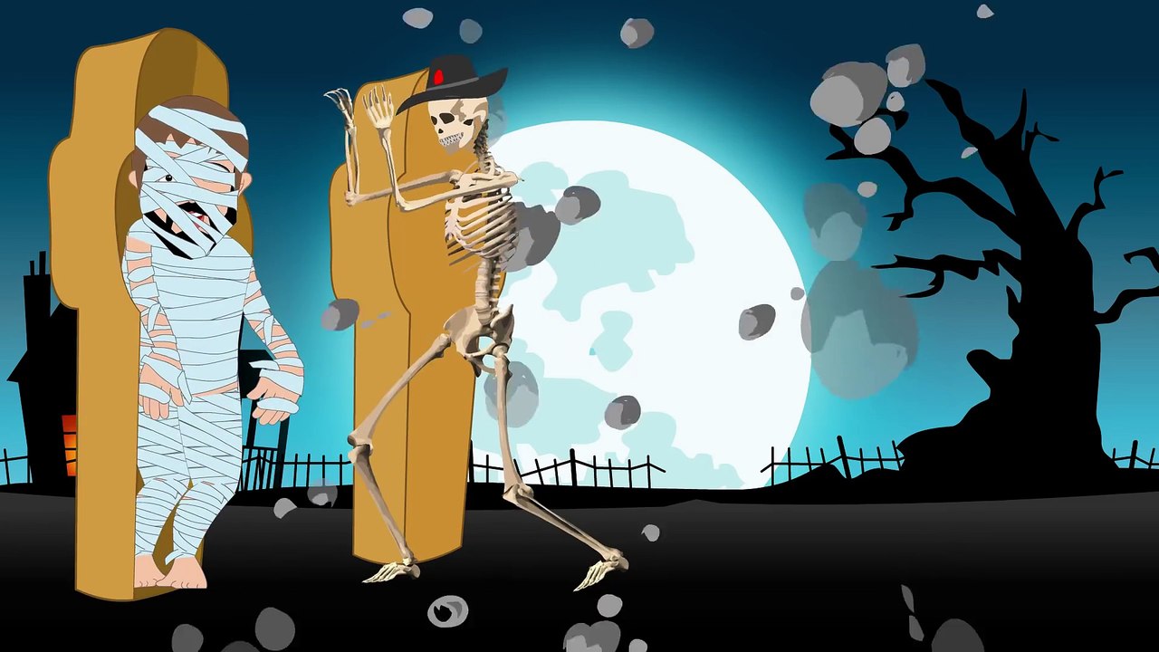 Finger Family Epic Battles Crazy Skeleton Vs Mummy _ Finger Family Rhymes for Children