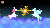Finger Family Epic Battles Crazy Unicorn Vs Pegasus _ Finger Family Nursery Rhymes