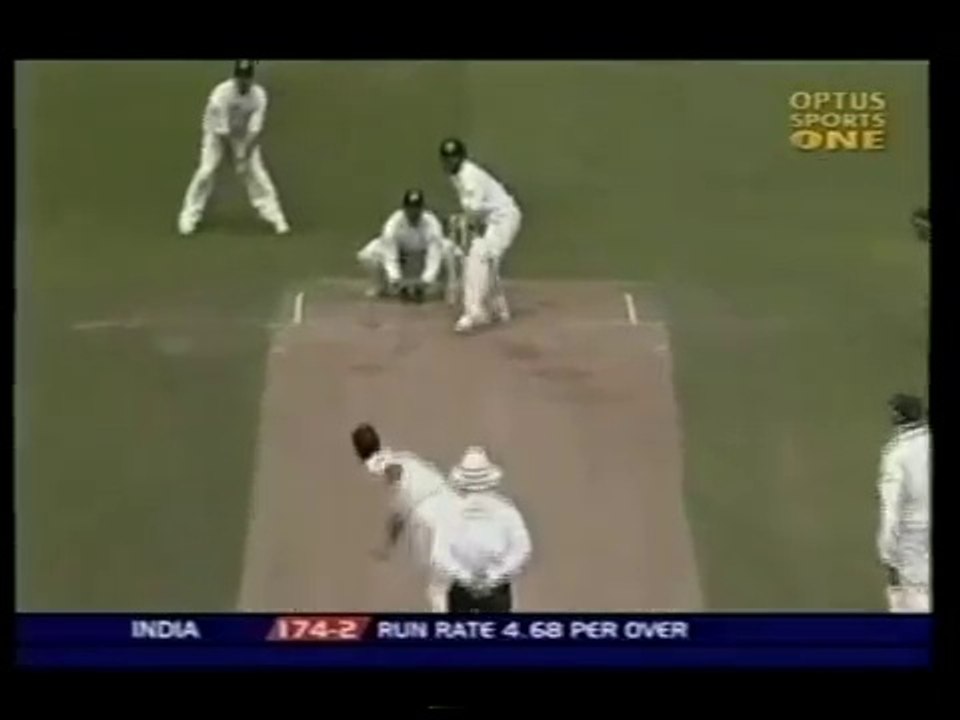 Sachin Tendulkar Clean Bowled By Michael Vaughan