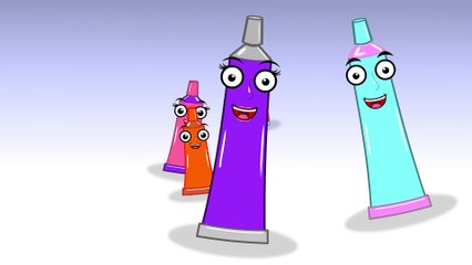 Finger Family Tooth Brush Vs Tooth Paste Finger Family _ Finger Family Nursery Rhymes