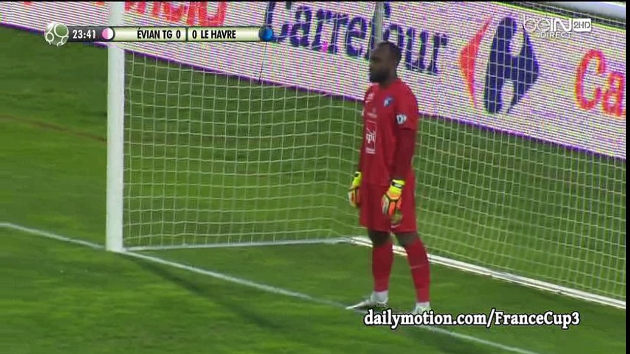 All Goals HD - Evian TG 1-1 Le Havre - 22-04-2016