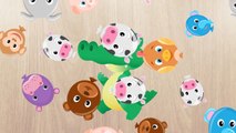 Puzzle Animals. Learn wild animals in English! Cartoons for babies - Videos For Children