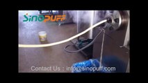 Chocolate Core-Filling Corn Puff Snack Processing line | Sinopuff Machinery ®