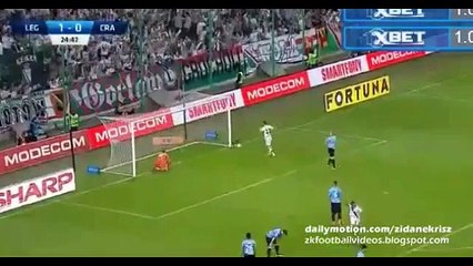 Legia Warszawa 4-0 Cracovia All Goals & Full Highlights - 22-04-2016