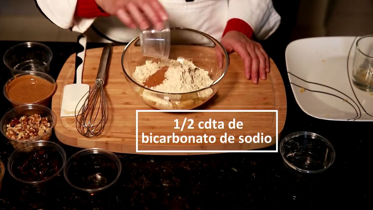 Receta de blondies de manzana sin azúcar | Telemundo Mujer | Telemundo