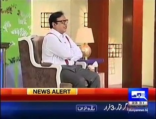 Hasb e Hall With Azizi on Dunya News - 22 April 2016
