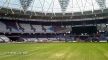 West Ham vice-chairman Karren Brady gives Hammers fans a sneak peek inside Olympic Stadium