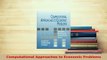 Download  Computational Approaches to Economic Problems PDF Online