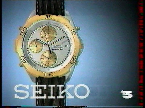 La cinq 3 Juin 1990 2 Pubs, 2 B.A., Minuit pile, Ciné 5, Spécial drôles d'histoires