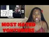 Top 15 Most HATED Youtubers | REACTION