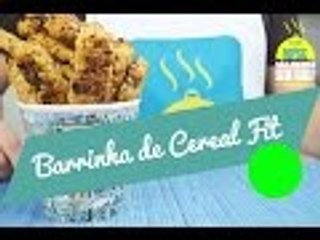 BARRINHA DE CEREAL FIT (CASEIRA) | RECEITA FIT | EPISODIO #1 | Canal NPSC