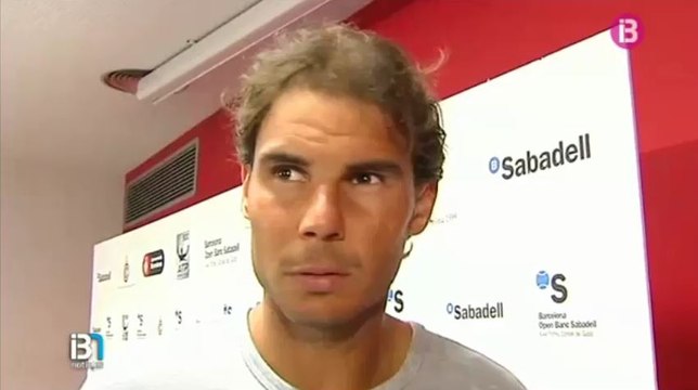 Rafael Nadal Interview for IB3 after QF at Barcelona Open 2016