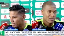 Alexander Mejía y Alexis Henríquez hablaron en la previa del juego entre Huracán y Nacional · Copa Libertadores 2016 (octavos, ida)