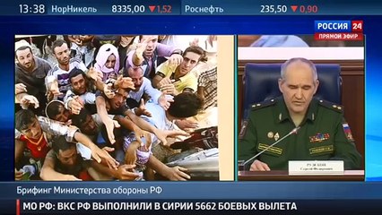 Télécharger la video: Минобороны: данные о каждой пятой цели ВКС приходят от сирийской оппозиции