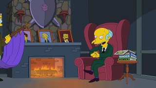 THE SIMPSONS | Mr. Burns Endorses Romney | ANIMATION on FOX