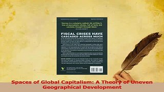 Download  Spaces of Global Capitalism A Theory of Uneven Geographical Development PDF Free