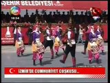 Cumhuriyet Bayramı Bayraklı Hem Turk Halk Oyunları Gösterisi (2013)