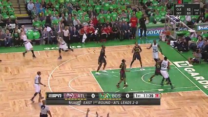 Jonas Jerebko Sick Putback Dunk | Hawks vs Celtics | Game 3 | April 22, 2016 | NBA Playoffs