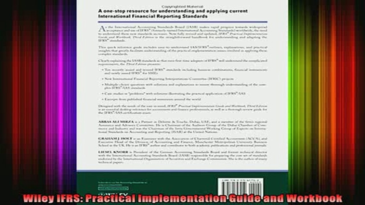 READ book  Wiley IFRS Practical Implementation Guide and Workbook Full Free