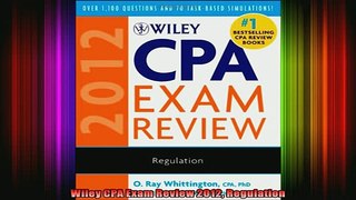 Downlaod Full PDF Free  Wiley CPA Exam Review 2012 Regulation Full EBook