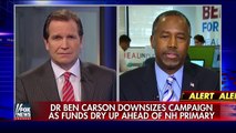 Carson on cutting campaign staff, misinformation in Iowa