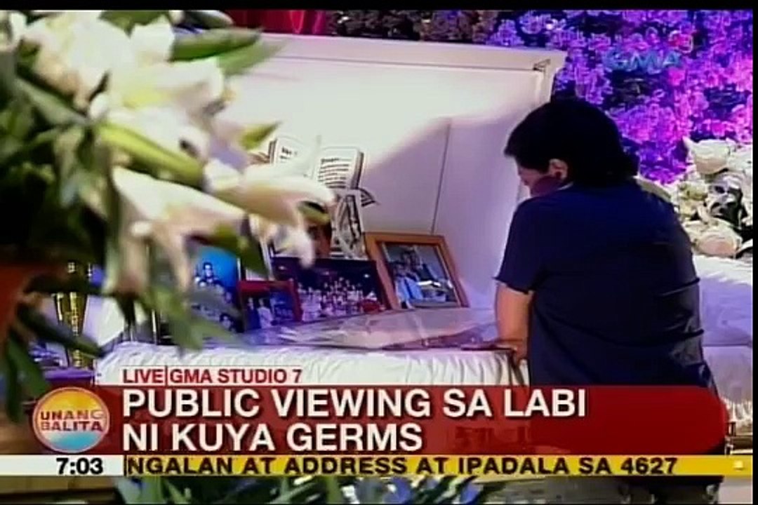 UB: Nora Aunor, dumalaw sa burol ni Kuya Germes