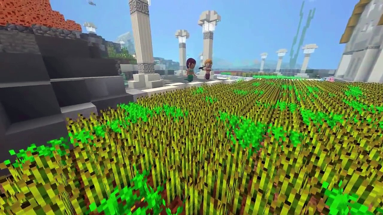 Sneaky Sisters The Mermaid Pranksters! (Minecraft Machinima)