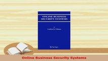 PDF  Online Business Security Systems Download Online