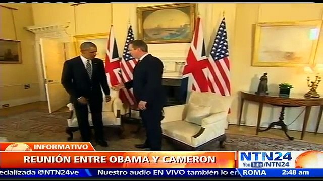 Reino Unido es más fuerte si permanece dentro de la UE: Barack Obama tras reunión con David Cameron