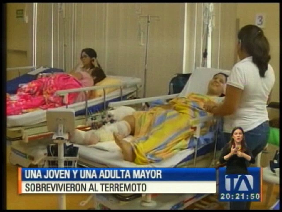 La historia de una joven de 20 años y una adulta mayor sobrevivientes del terremoto