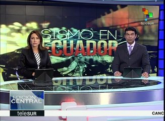 Ecuador:damnificados se organizan para afrontar situación en albergues
